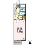 エクレール相原 Bの間取り画像