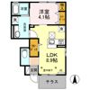 クレセールの間取り画像