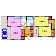 鶴ヶ島下新田戸建の間取り画像
