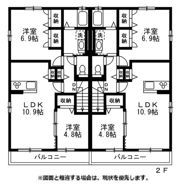 リバーⅡの間取り画像