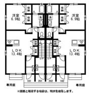 リバーⅠの間取り画像