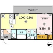 (仮称)D-ROOM西区上代1丁目の間取り画像
