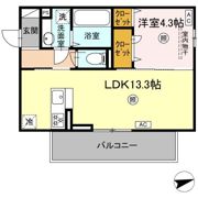 (仮称)D-ROOM西区上代1丁目の間取り画像