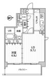 ALTERNA墨田の間取り画像