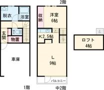 S．M．Sの間取り画像