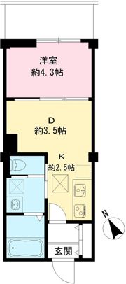 つむぎの杜 西荻みなみの間取り画像