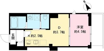 つむぎの杜 西荻みなみの間取り画像