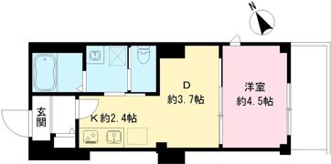 つむぎの杜 西荻みなみの間取り画像