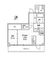 JMFResidence町田の間取り画像
