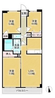 ルーレル大和田の間取り画像