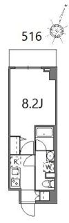 ティーステージジェイアール浜川崎の間取り画像