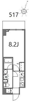 ティーステージジェイアール浜川崎の間取り画像