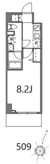 ティーステージジェイアール浜川崎の間取り画像