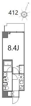 ティーステージジェイアール浜川崎の間取り画像