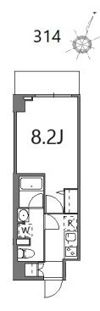 ティーステージジェイアール浜川崎の間取り画像