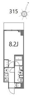 ティーステージジェイアール浜川崎の間取り画像