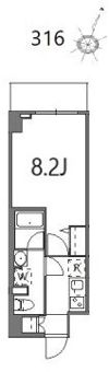 ティーステージジェイアール浜川崎の間取り画像