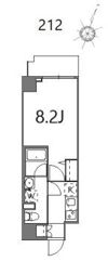 ティーステージジェイアール浜川崎の間取り画像