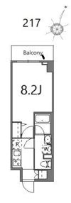 ティーステージジェイアール浜川崎の間取り画像