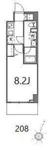 ティーステージジェイアール浜川崎の間取り画像