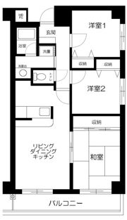 フレグラント町田の間取り画像