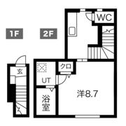 ルミエールⅡの間取り画像