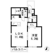 クレストあざみ野の間取り画像