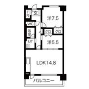 戸部マンションの間取り画像
