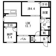 CS中野本町の間取り画像