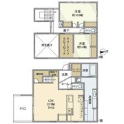 中央戸建の間取り画像