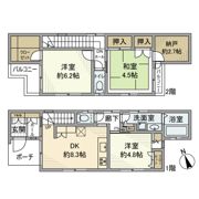 船橋戸建の間取り画像