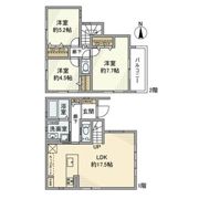 松尾上ノ山町戸建の間取り画像