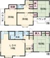 西浦戸建の間取り画像