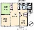 クレール B棟の間取り画像