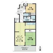 ライオンズマンション二俣川の丘の間取り画像