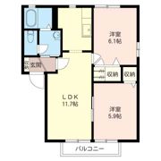 クレストタウンIの間取り画像