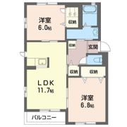 パスティヤージュBの間取り画像