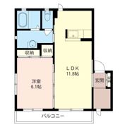 グランドゥールAの間取り画像