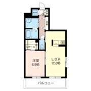 アレ ア ドゥマンの間取り画像