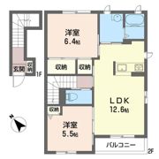 ソレアードAの間取り画像