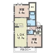 リラフォート Bの間取り画像