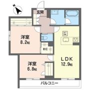 トラストメゾンしらぎくの間取り画像