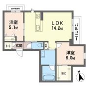 クレルドリュンヌの間取り画像