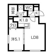 セレナーデ北円山の間取り画像