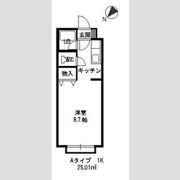 ル・ノール白石駅前Ⅰの間取り画像