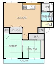 上手ハイツIの間取り画像