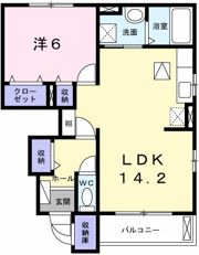 リバーサイドガーデンの間取り画像