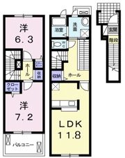 スカイ エアリーの間取り画像