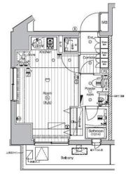 PREMIUM CUBE 代々木上原の間取り画像