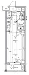 PREMIUM CUBE 東高円寺の間取り画像